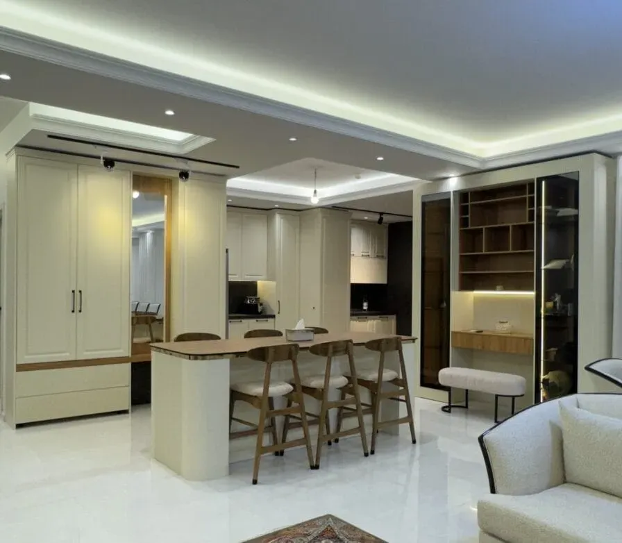 کابینت نئوکلاسیک پلی اورتان